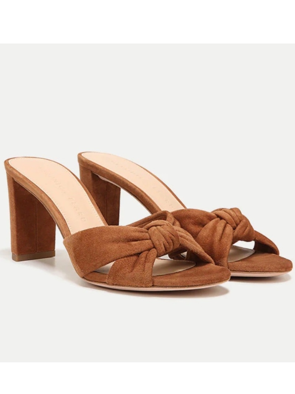 Veronica Beard Ganita Hazelwood Suede Pumps